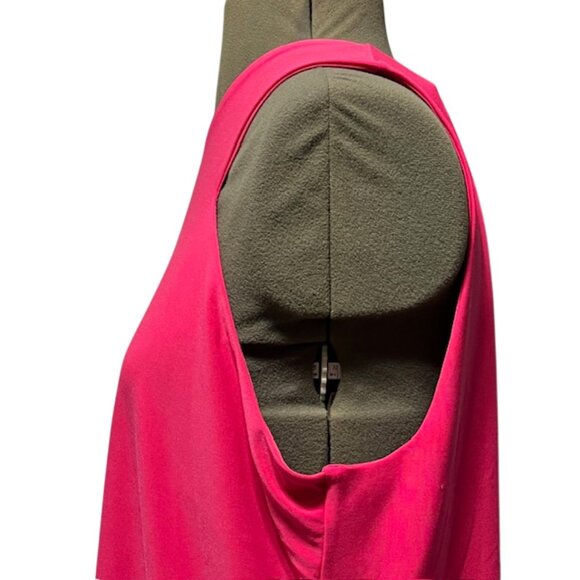 LAUREN RALPH LAUREN 1X Sleeveless V Neck Blouse Zipper Closure On The Back NWT - Picture 8 of 16